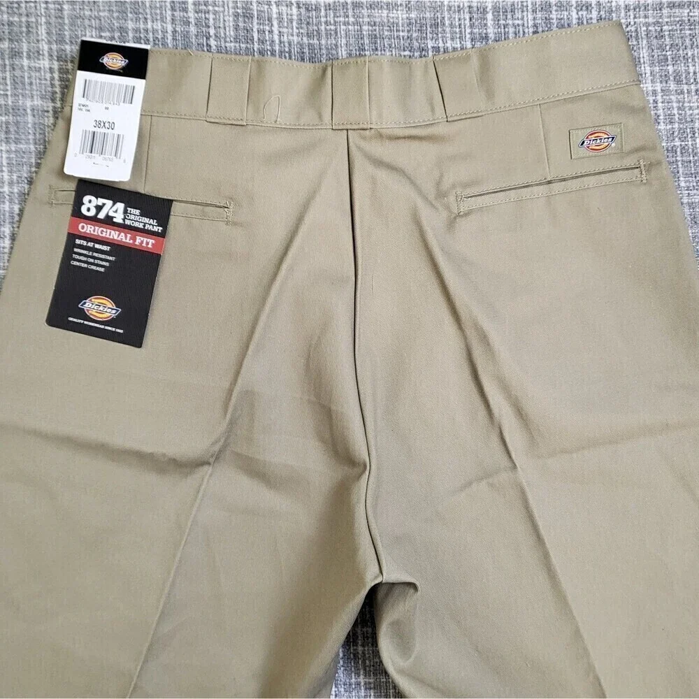 Dickies 874 Pants Original Classic Work School Skater Straight Leg Men's 38x30